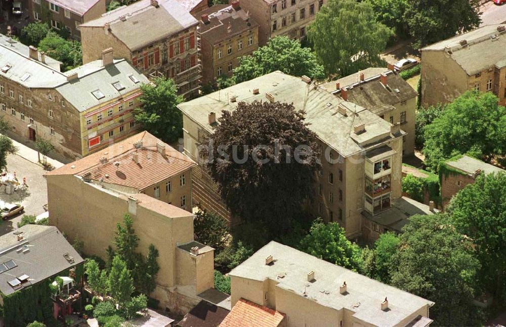 Potsdam - Stadt von oben - Wohnanlage Lennestr. 19-20 in Potsdam.