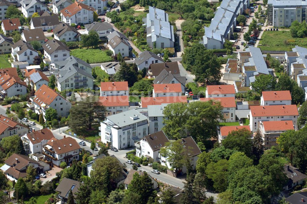 Langen aus der Vogelperspektive: Wohnanlage Sunset Park in Langen / Hessen