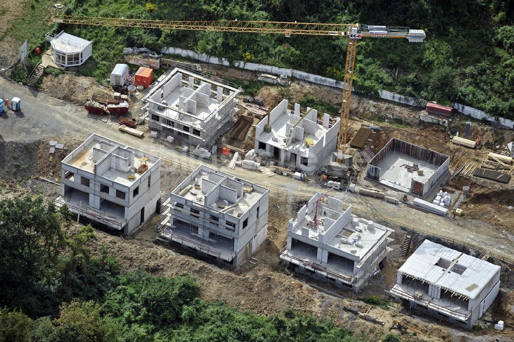 Bad Vilbel von oben - Wohnanlage am Tannenweg