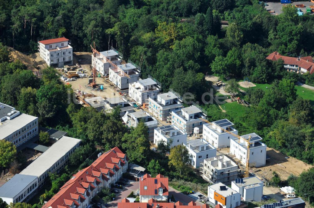 Luftaufnahme Bad Vilbel - Wohnanlage am Tannenweg in Bad Vilbel in Hessen