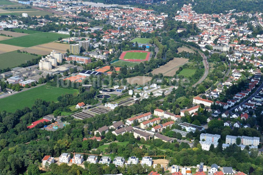 Bad Vilbel aus der Vogelperspektive: Wohnanlage am Tannenweg in Bad Vilbel in Hessen