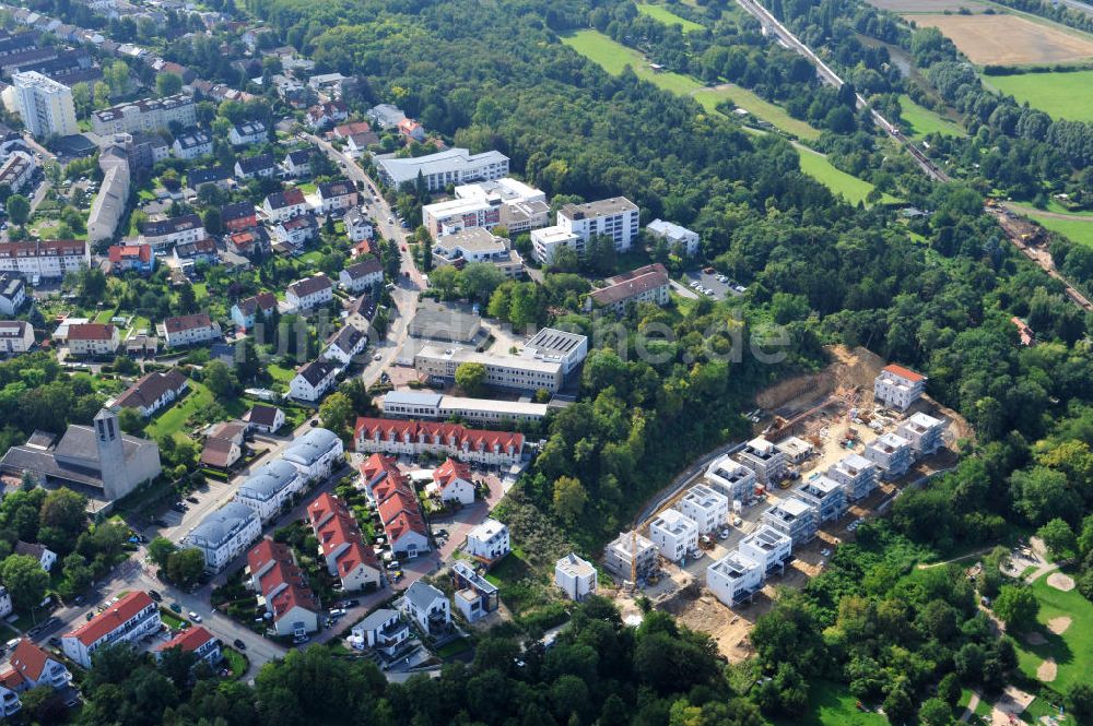 Luftbild Bad Vilbel - Wohnanlage am Tannenweg in Bad Vilbel in Hessen