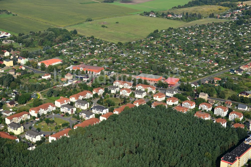 Luftaufnahme Velten - Wohnanlage / Wohngebiet Am Kuschelhain in Velten im Bundesland Brandenburg