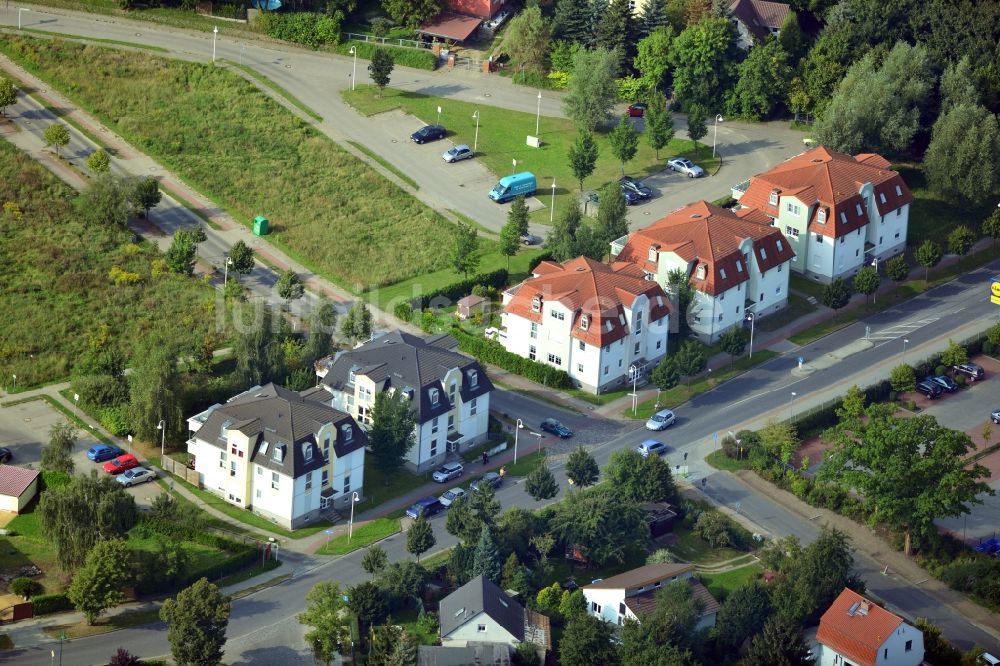 Zepernick Gemeimnde Panketal aus der Vogelperspektive: Wohnanlage / Wohngebiet Am Mühlenberg in Zepernick im Bundesland Brandenburg