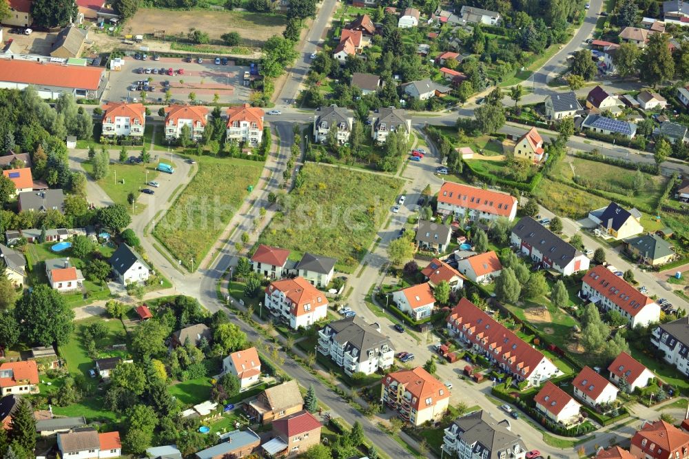 Luftbild Zepernick Gemeimnde Panketal - Wohnanlage / Wohngebiet Am Mühlenberg in Zepernick im Bundesland Brandenburg