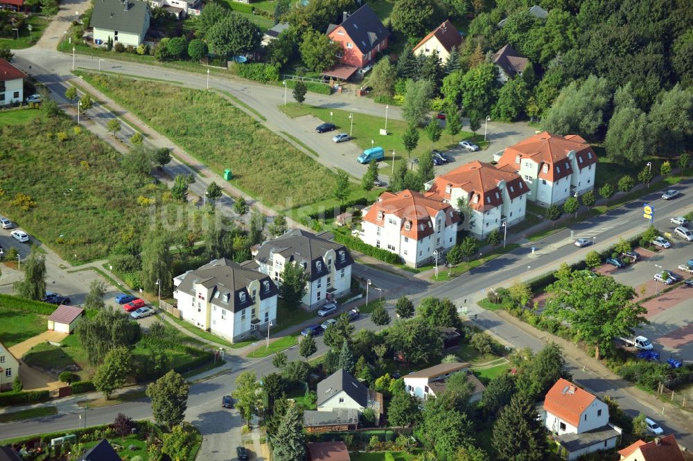 Luftbild Zepernick Gemeimnde Panketal - Wohnanlage / Wohngebiet Am Mühlenberg in Zepernick im Bundesland Brandenburg