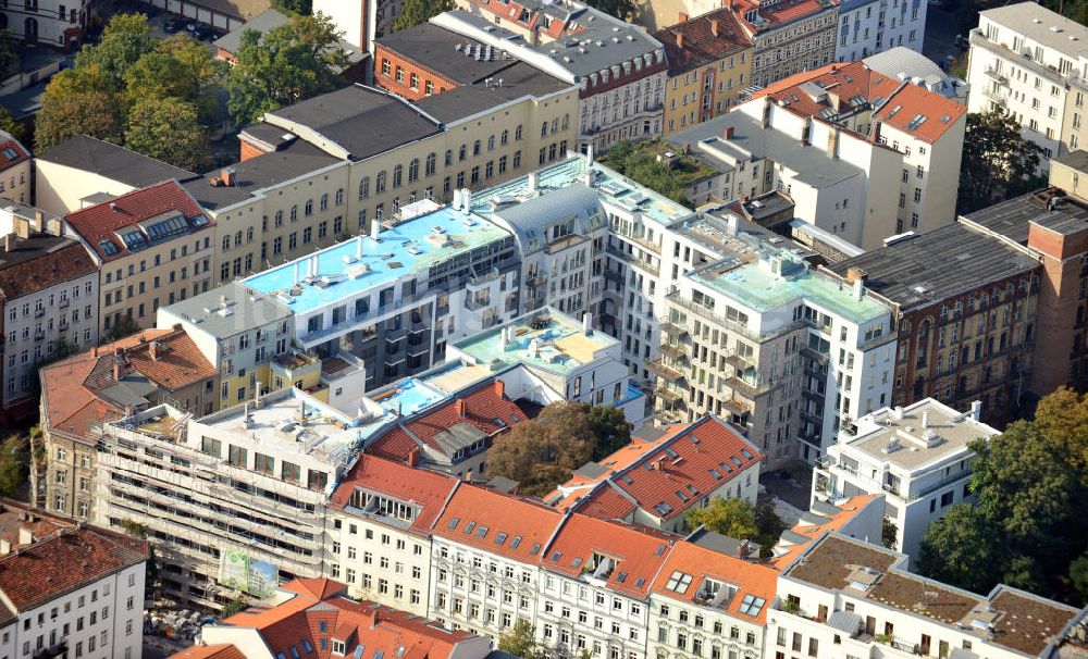 Luftbild Berlin - Wohnbau Choriner Höfe in Berlin-Mitte