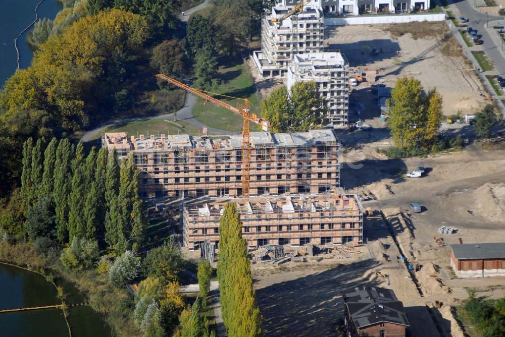 Lichtenberg aus der Vogelperspektive: Wohnbau in der Rummelsburger Bucht