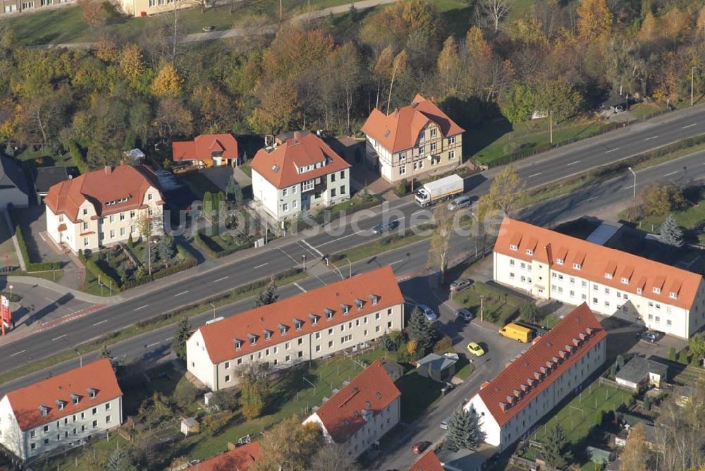 Luftaufnahme Borna - Wohngebiet