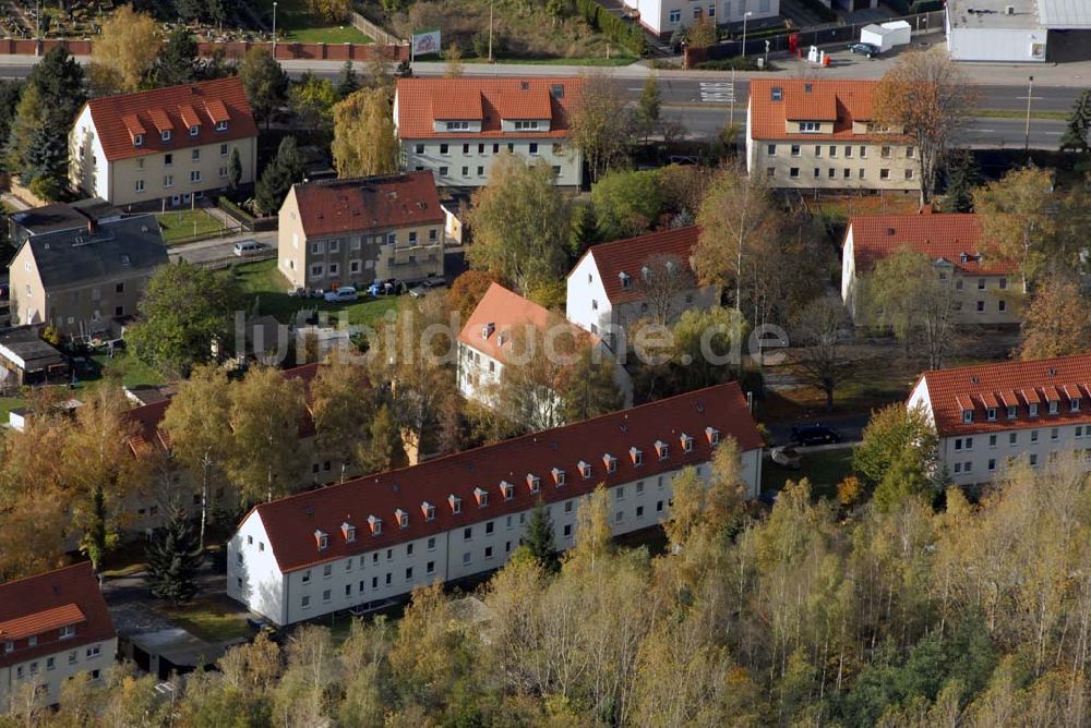 Luftaufnahme Borna - Wohngebiet