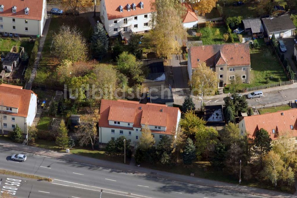 Luftbild Borna - Wohngebiet