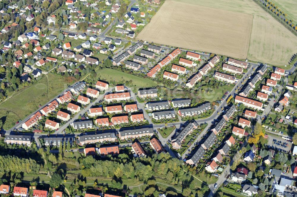 Luftbild Ahrensfelde - Wohngebiet Ahrensfelder Dreieck der Firma City Bauten in Ahrensfelde