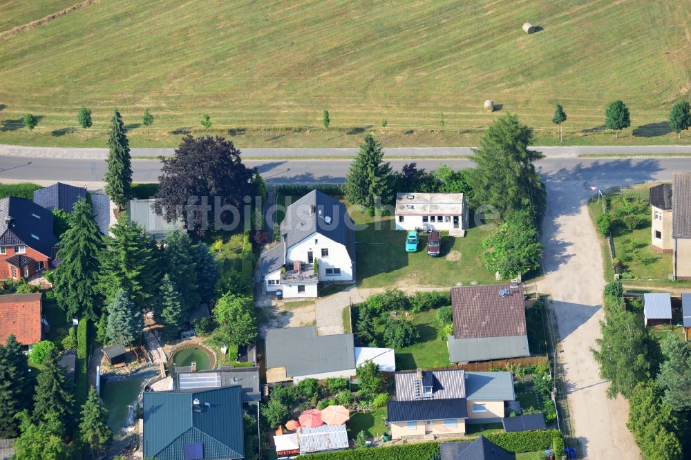 Luftaufnahme Zühlsdorf - Wohngebiet an der Basdorfer Straße / Karl-Schmidt-Straße in Zühlsdorf im Bundesland Brandenburg