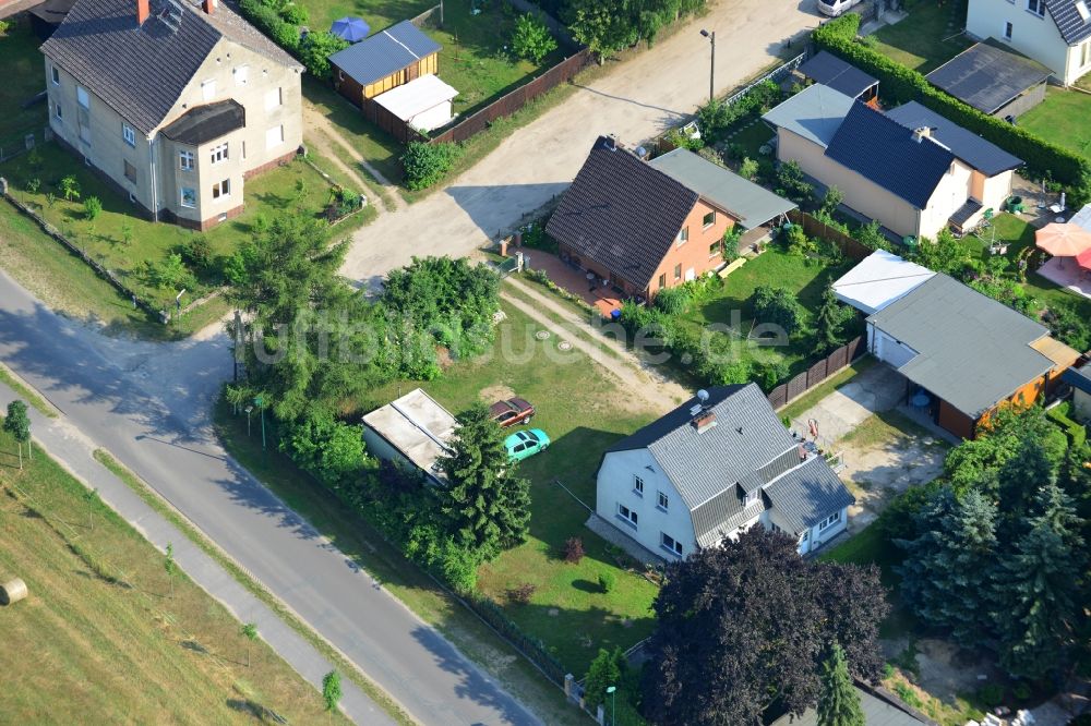 Luftbild Zühlsdorf - Wohngebiet an der Basdorfer Straße / Karl-Schmidt-Straße in Zühlsdorf im Bundesland Brandenburg