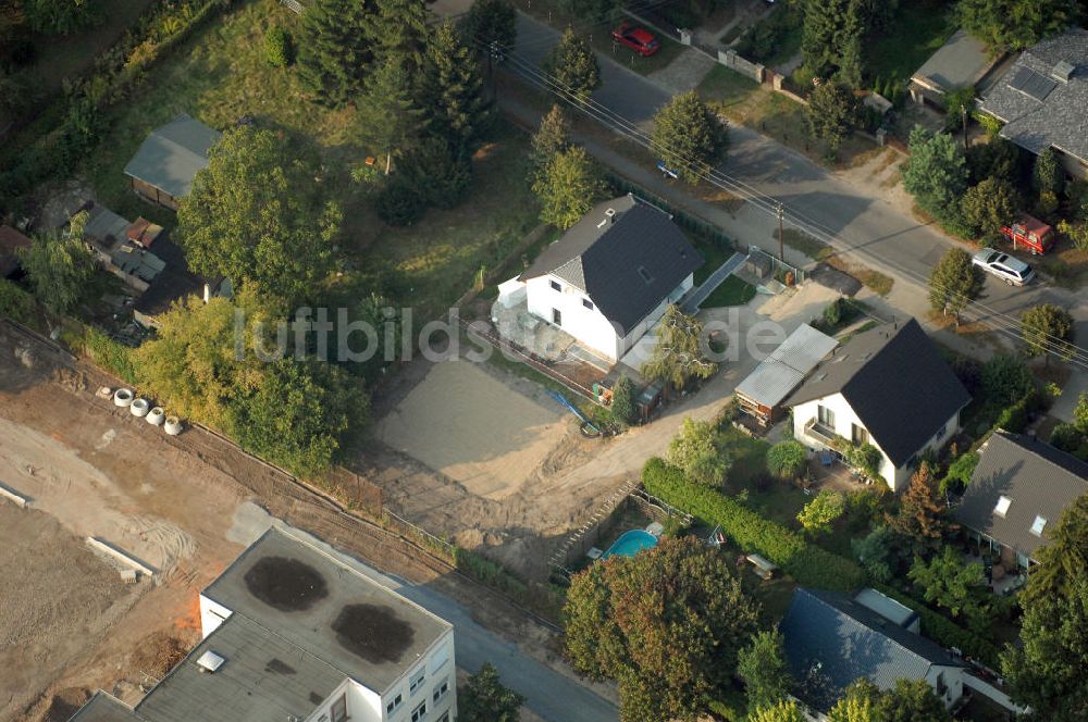 Luftaufnahme Berlin - Wohngebiet Bergedorfer Straße in Berlin