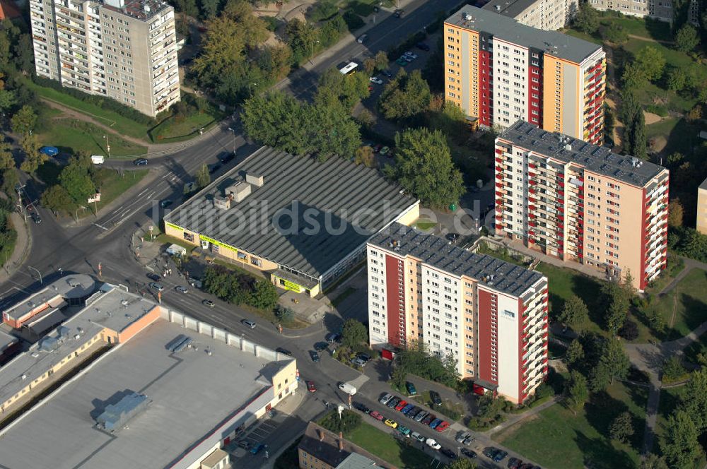 Berlin - Buch aus der Vogelperspektive: Wohngebiet Berlin-Buch