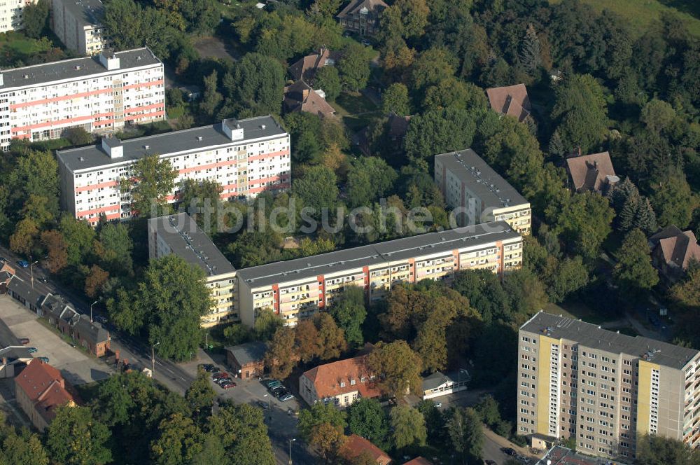 09.09.2009 aus der Vogelperspektive: Wohngebiet Berlin-Buch