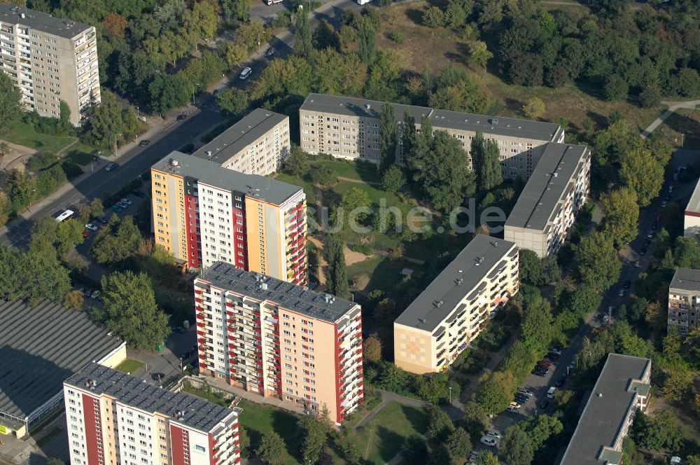 Luftbild Berlin - Wohngebiet Berlin-Buch