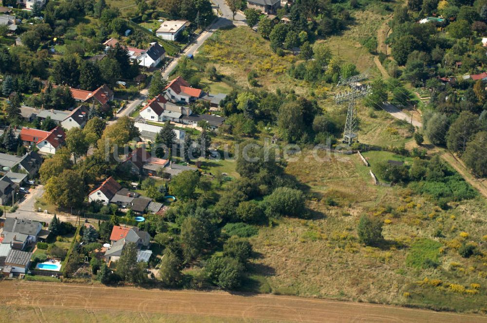 Luftaufnahme Berlin - Wohngebiet Berlin-Karow