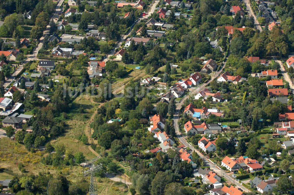 Berlin von oben - Wohngebiet Berlin-Karow