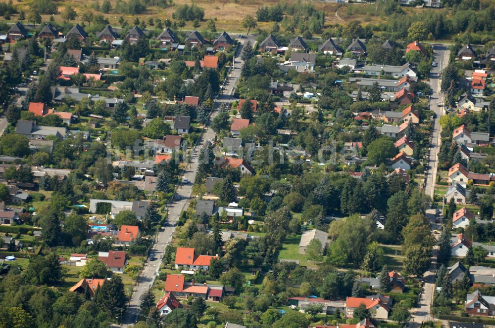 Luftbild Berlin - Wohngebiet Berlin-Karow