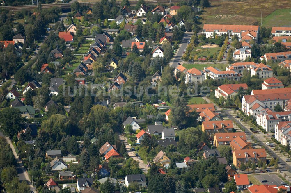 Berlin von oben - Wohngebiet Berlin-Karow