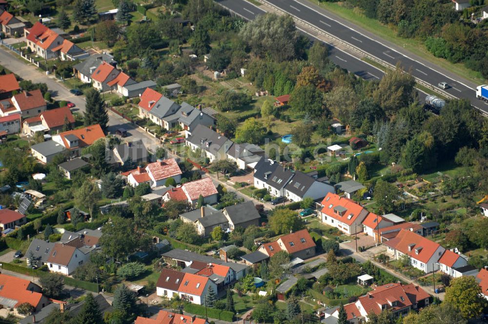 Luftbild Berlin - Wohngebiet Berlin-Karow