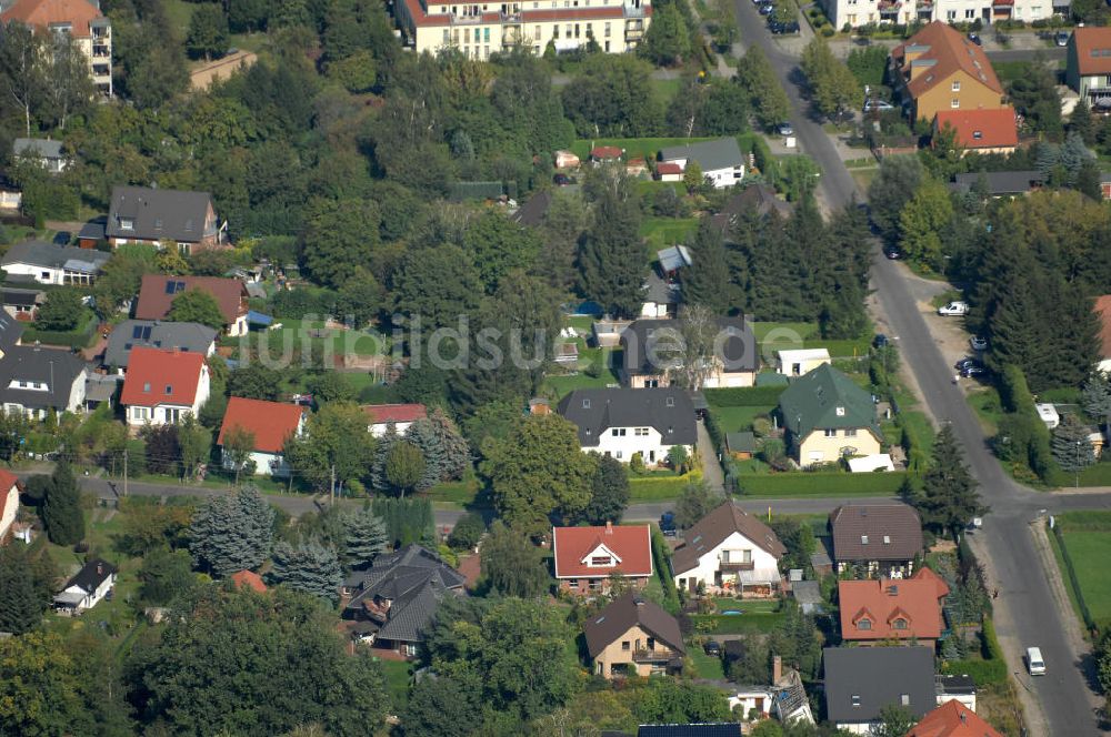 Berlin von oben - Wohngebiet Berlin-Karow