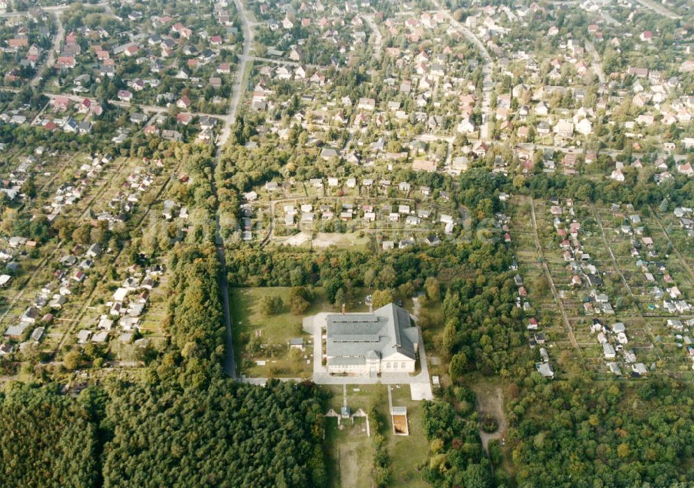 Berlin - Kaulsdorf / Mahlsdorf von oben - Wohngebiet Berlin - Kaulsdorf