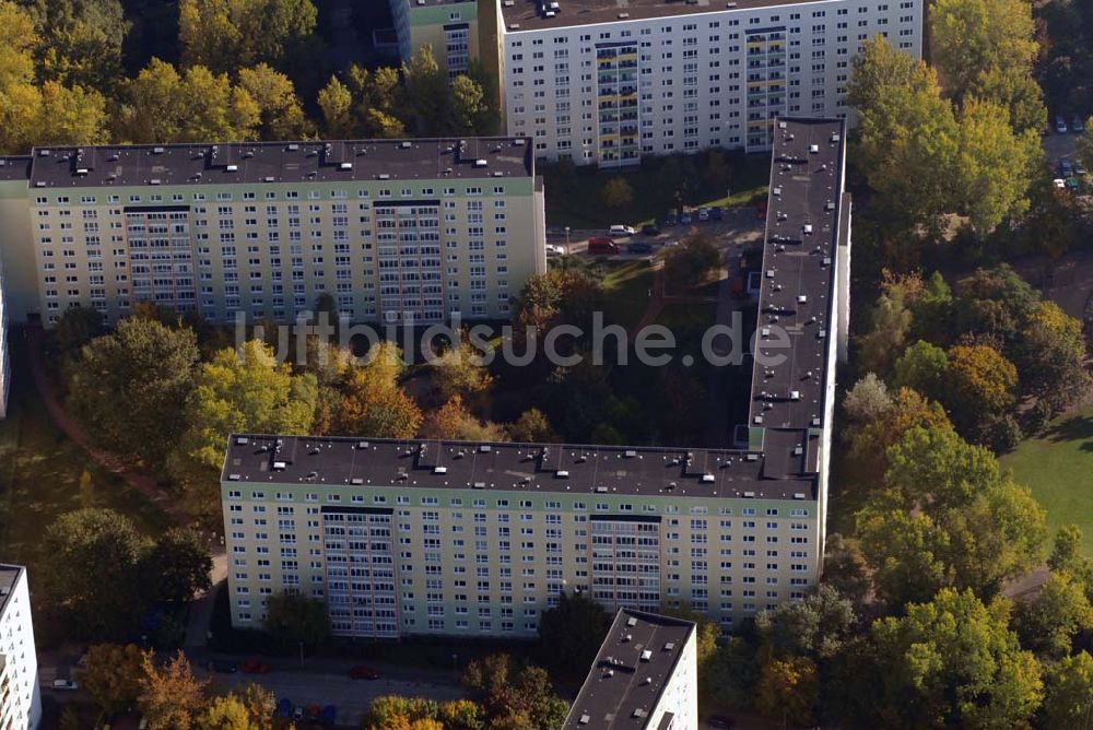 Berlin-Lichtenberg von oben - Wohngebiet in Berlin-Lichtenberg