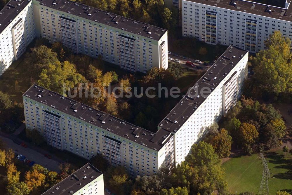 Berlin-Lichtenberg aus der Vogelperspektive: Wohngebiet in Berlin-Lichtenberg