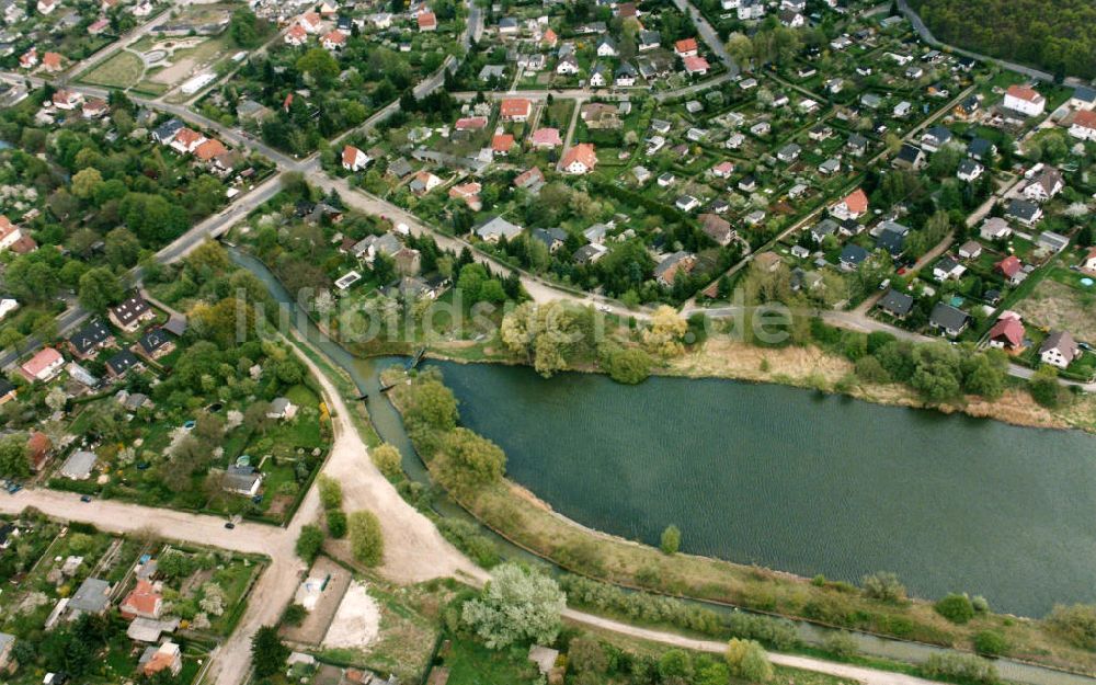 Luftbild Berlin-Mahlsdorf - Wohngebiet Berlin - Mahldorf