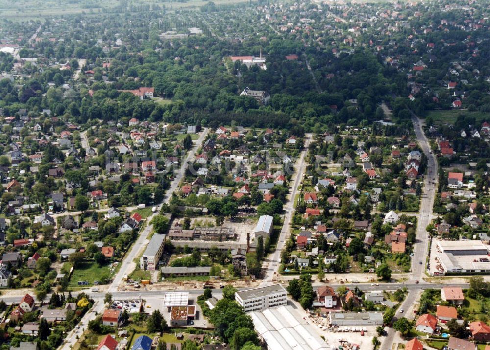 Berlin-Mahlsdorf aus der Vogelperspektive: Wohngebiet Berlin - Mahldorf