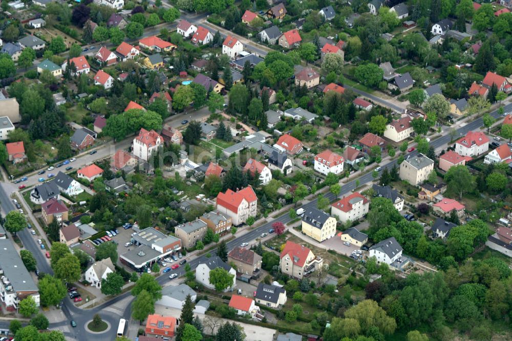 Luftbild Berlin - Mahldorf - Wohngebiet Berlin - Mahldorf Nord