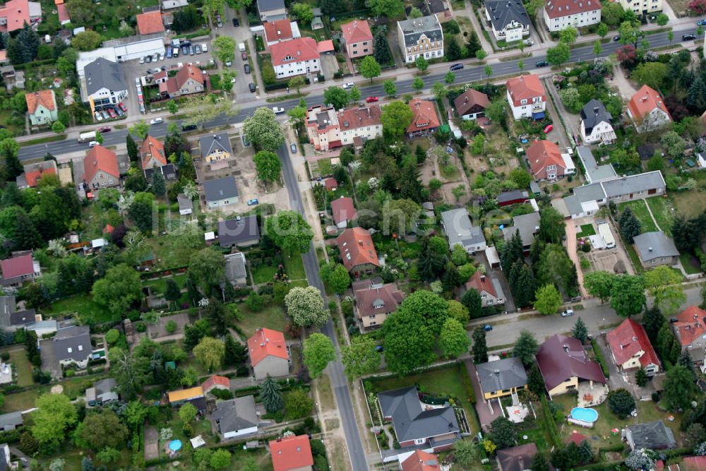 Berlin - Mahldorf von oben - Wohngebiet Berlin - Mahldorf Nord