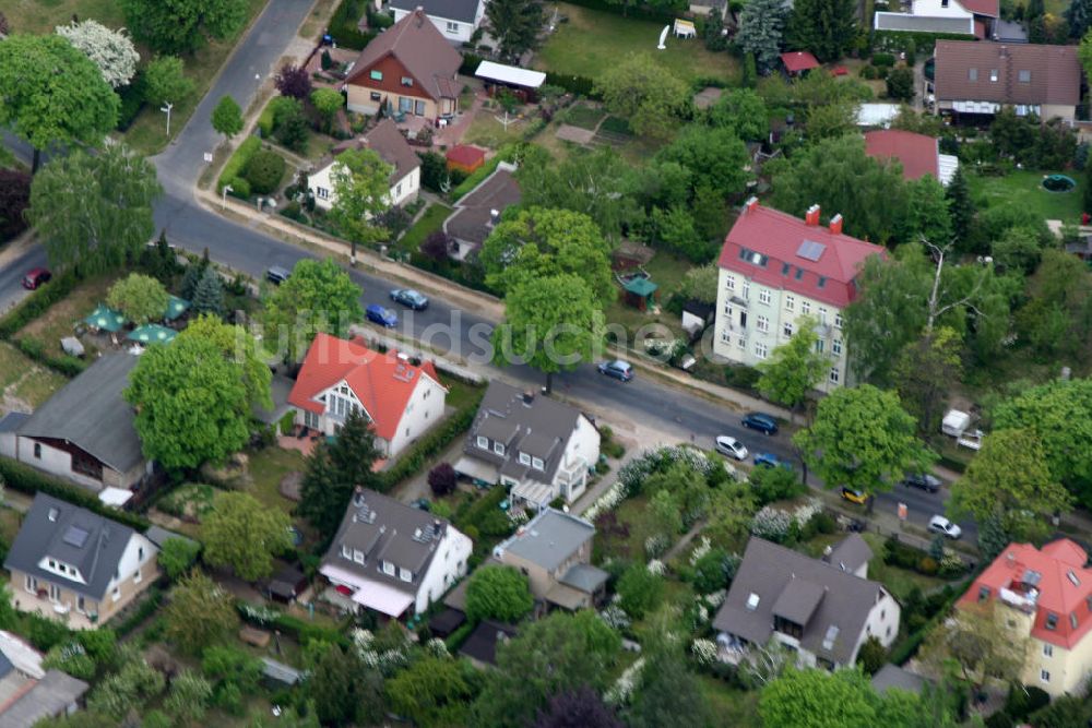 Berlin - Mahldorf aus der Vogelperspektive: Wohngebiet Berlin - Mahldorf Nord