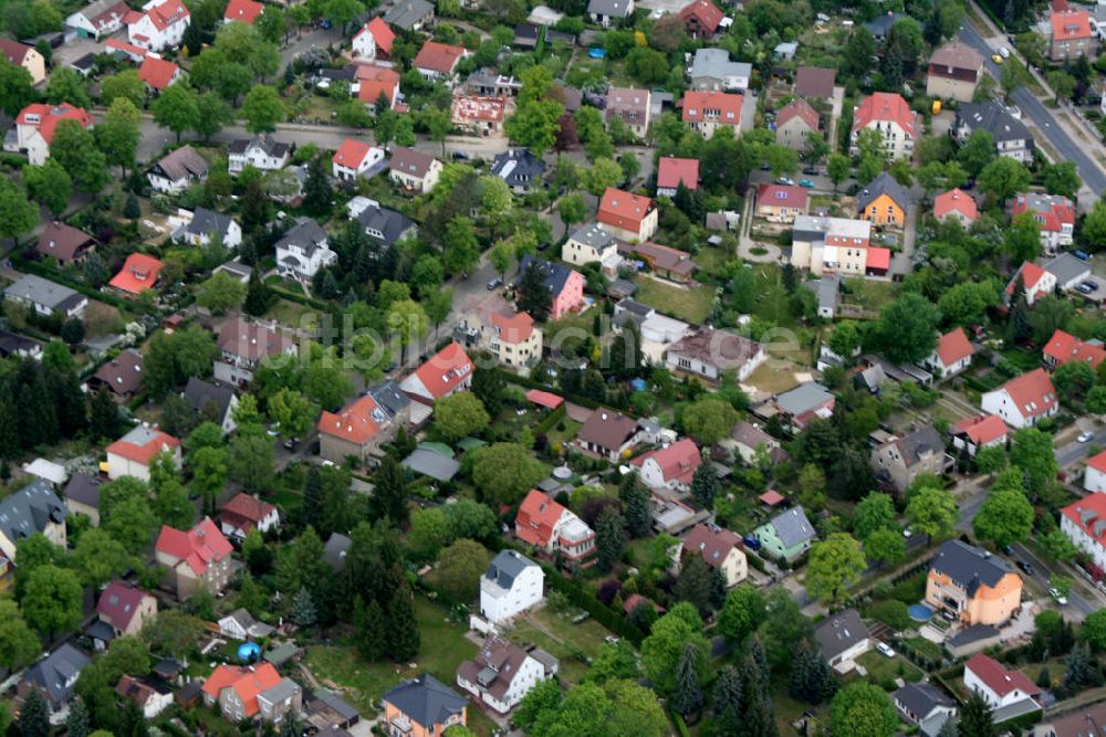 Berlin - Mahldorf von oben - Wohngebiet Berlin - Mahldorf Nord