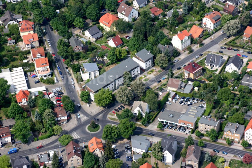 Berlin Mahlsdorf von oben - Wohngebiet Berlin - Mahldorf Nord