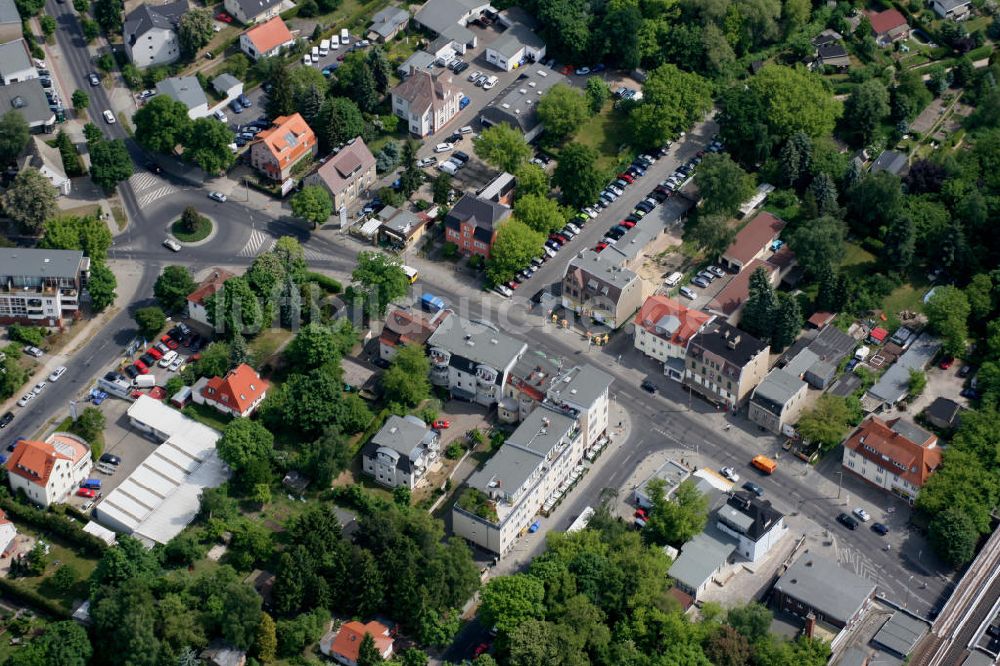 Luftbild Berlin Mahlsdorf - Wohngebiet Berlin - Mahldorf Nord