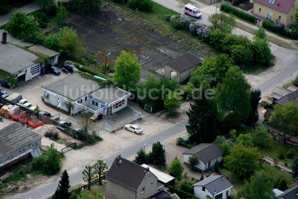 Luftaufnahme Berlin Mahlsdorf - Wohngebiet Berlin - Mahldorf Nord