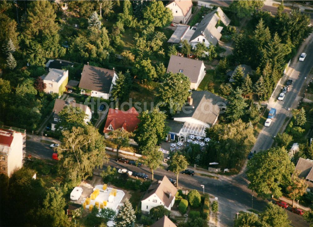 Luftbild Berlin Mahlsdorf - Wohngebiet Berlin - Mahldorf Nord