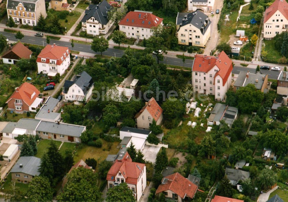 Berlin - Mahlsdorf von oben - Wohngebiet Berlin - Mahldorf Nord