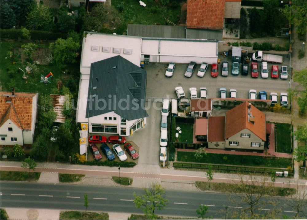 Luftbild Berlin - Mahlsdorf - Wohngebiet Berlin - Mahldorf Nord