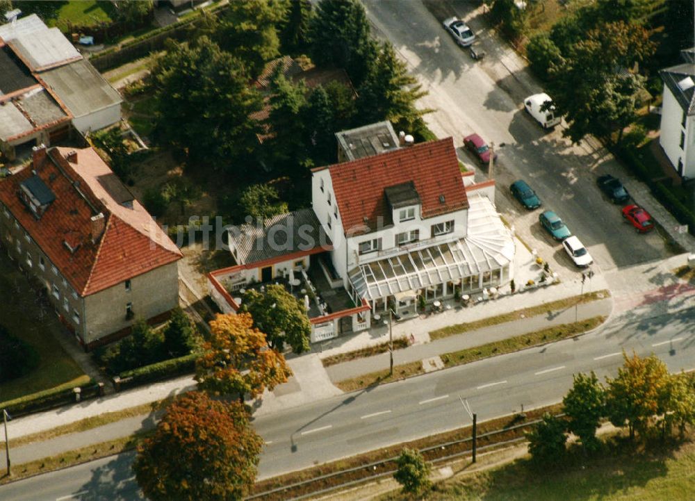 Berlin- Mahlsdorf von oben - Wohngebiet Berlin - Mahlsdorf