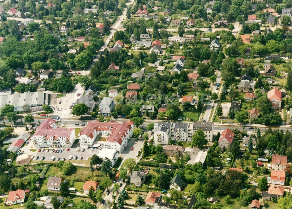 Luftaufnahme Berlin-Mahlsdorf - Wohngebiet Berlin - Mahlsdorf