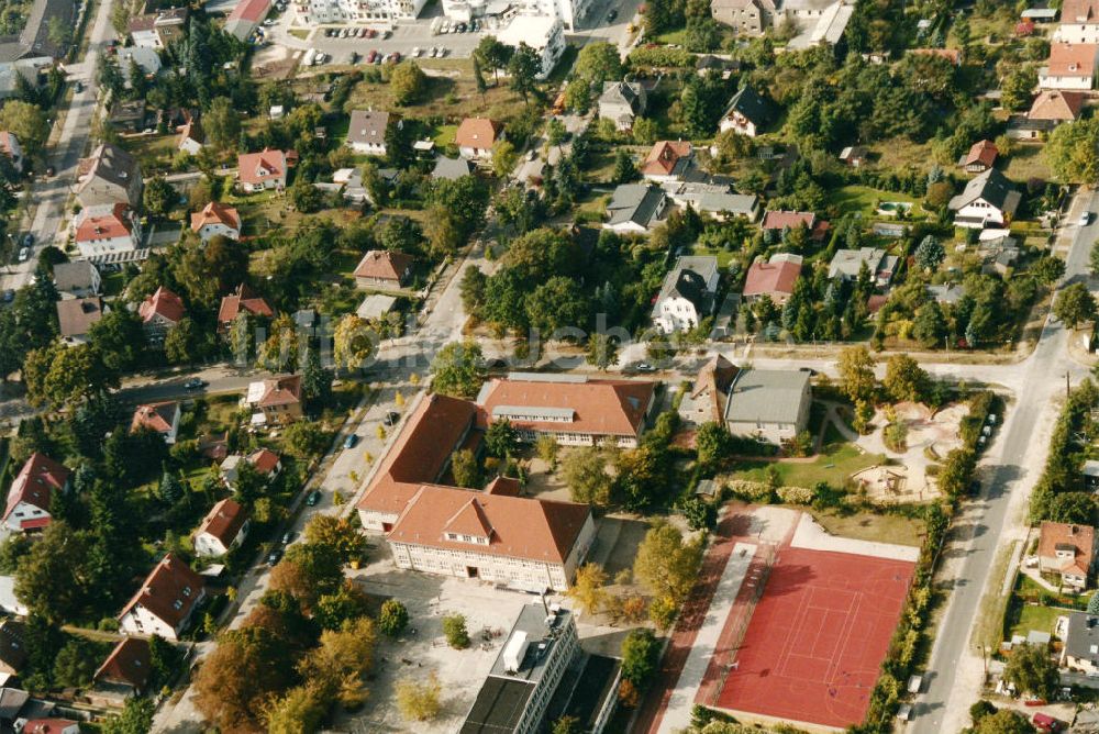 Berlin-Mahlsdorf aus der Vogelperspektive: Wohngebiet Berlin - Mahlsdorf