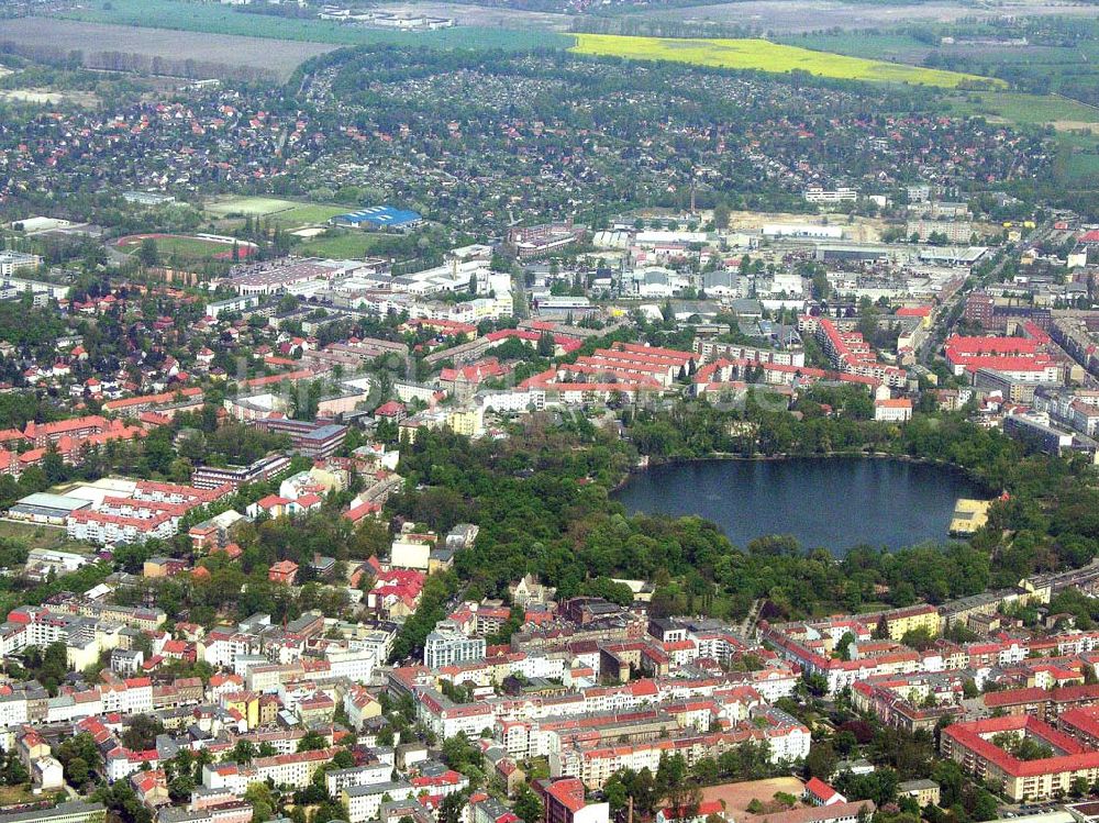 Luftbild Berlin - Wohngebiet in Berlin-Weißensee