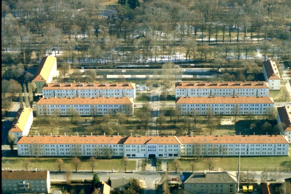 Luftbild Berlin - Biesdorf - Wohngebiet in Biesdorf.