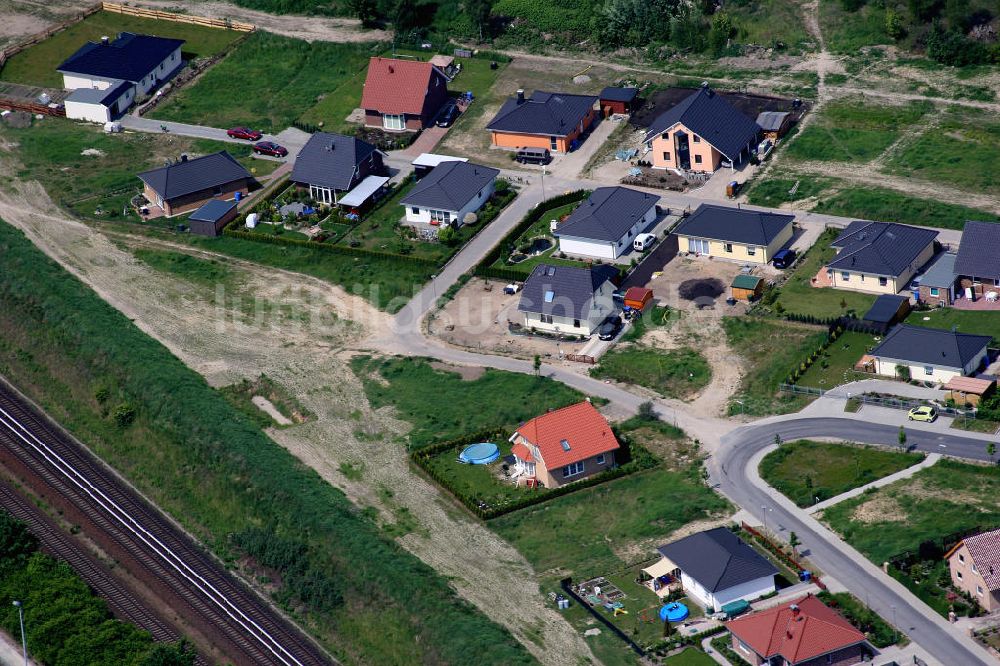 Luftbild Birkenstein - Wohngebiet Birkenstein bei Dahlwitz-Hoppegarten