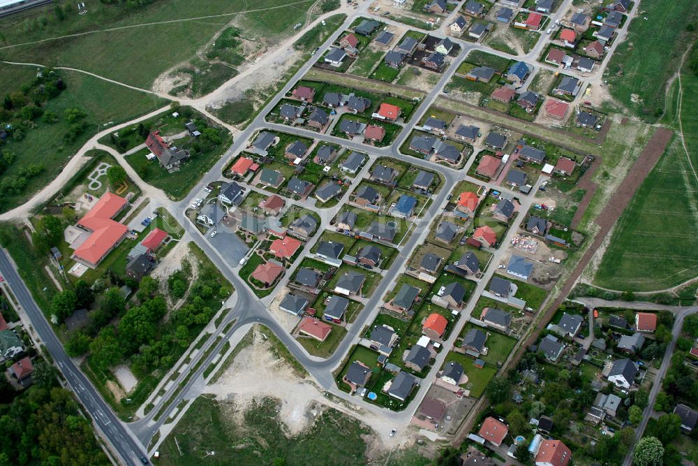 Luftaufnahme Birkenstrein - Wohngebiet Birkenstein bei Dahlwitz-Hoppegarten